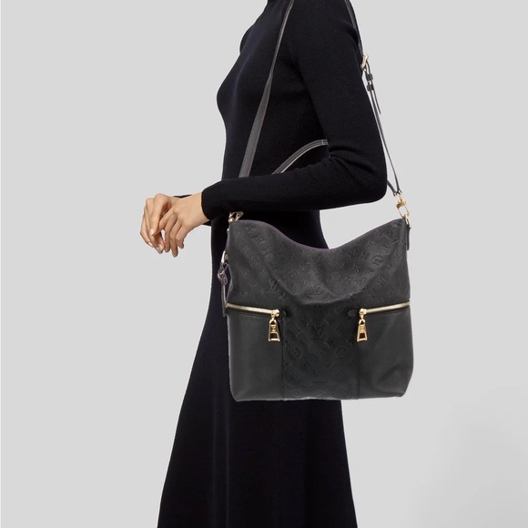 melie m empreinte louis vuitton black Handbag - Picture 10 of 11